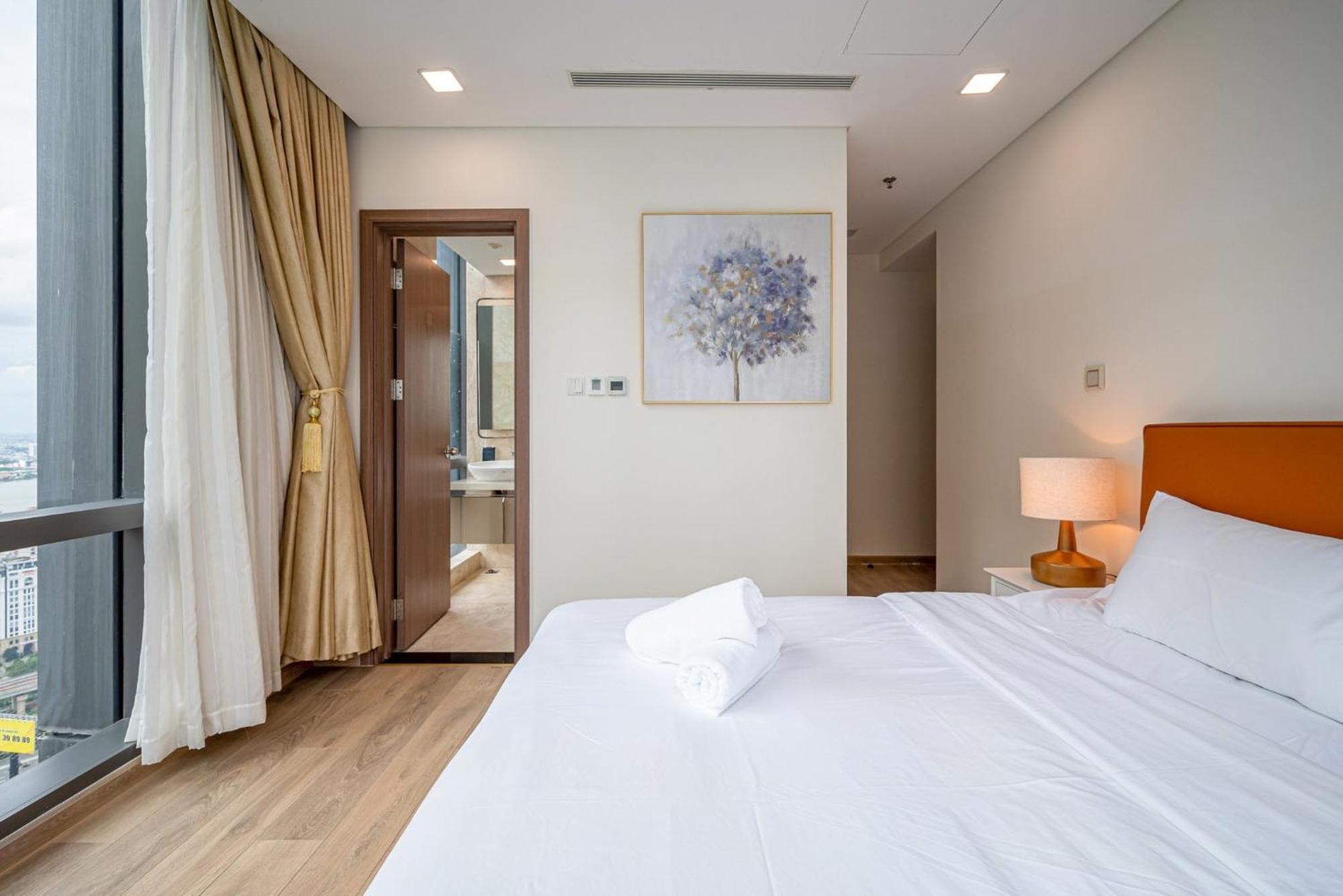 Vinhome Central Park Apartment Ho-Chi-Minh-Stadt Exterior foto