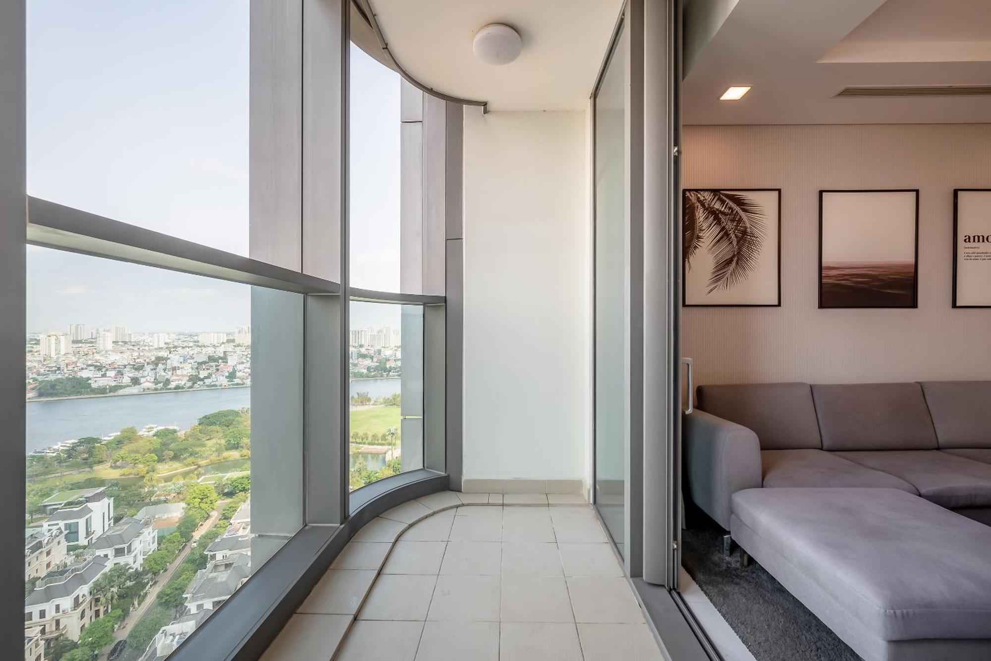 Vinhome Central Park Apartment Ho-Chi-Minh-Stadt Exterior foto