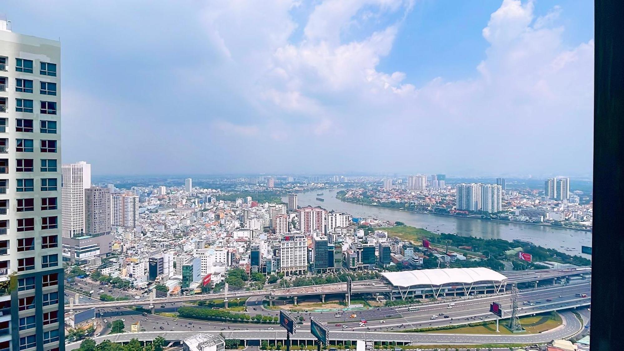 Vinhome Central Park Apartment Ho-Chi-Minh-Stadt Exterior foto