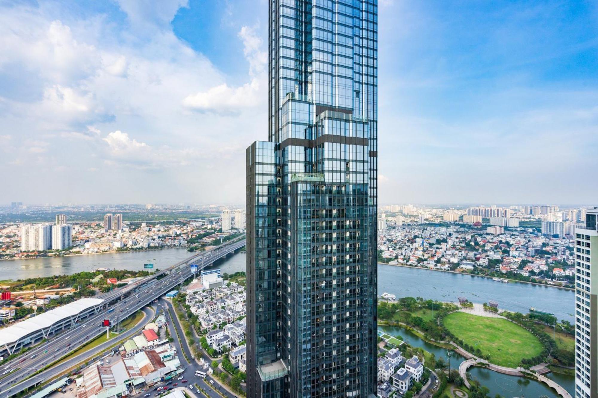 Vinhome Central Park Apartment Ho-Chi-Minh-Stadt Exterior foto