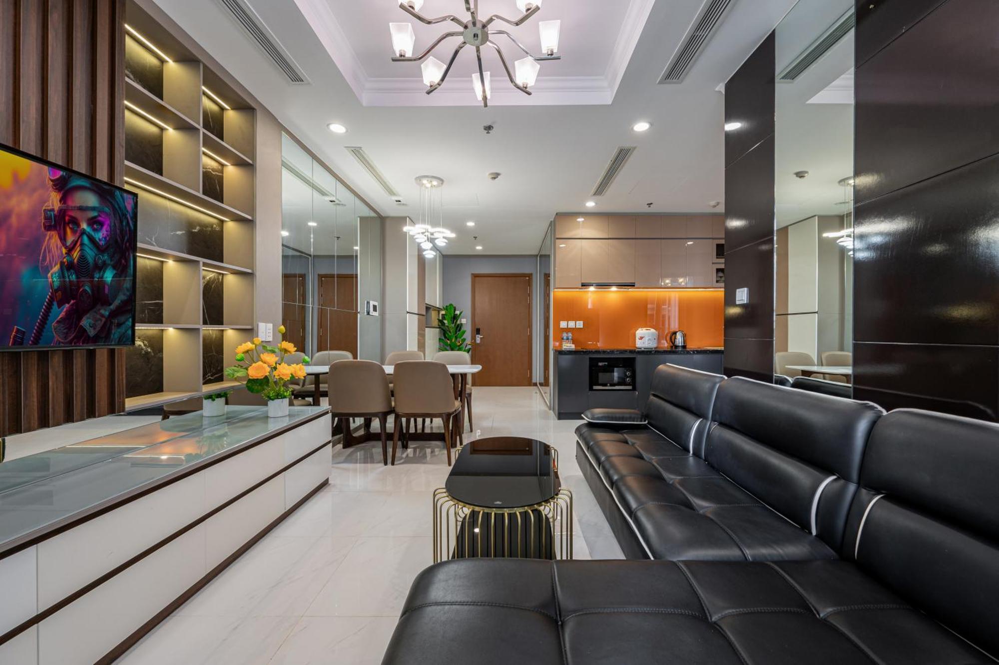 Vinhome Central Park Apartment Ho-Chi-Minh-Stadt Exterior foto