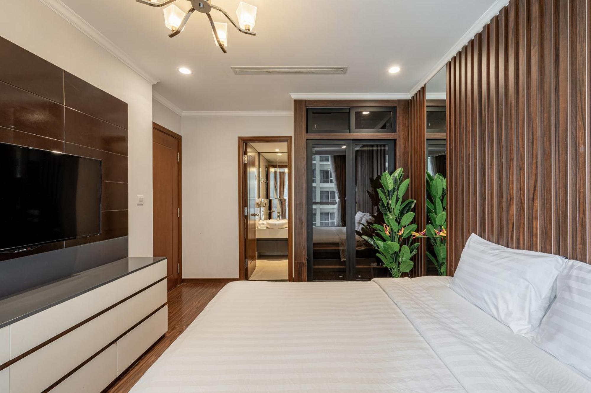 Vinhome Central Park Apartment Ho-Chi-Minh-Stadt Exterior foto