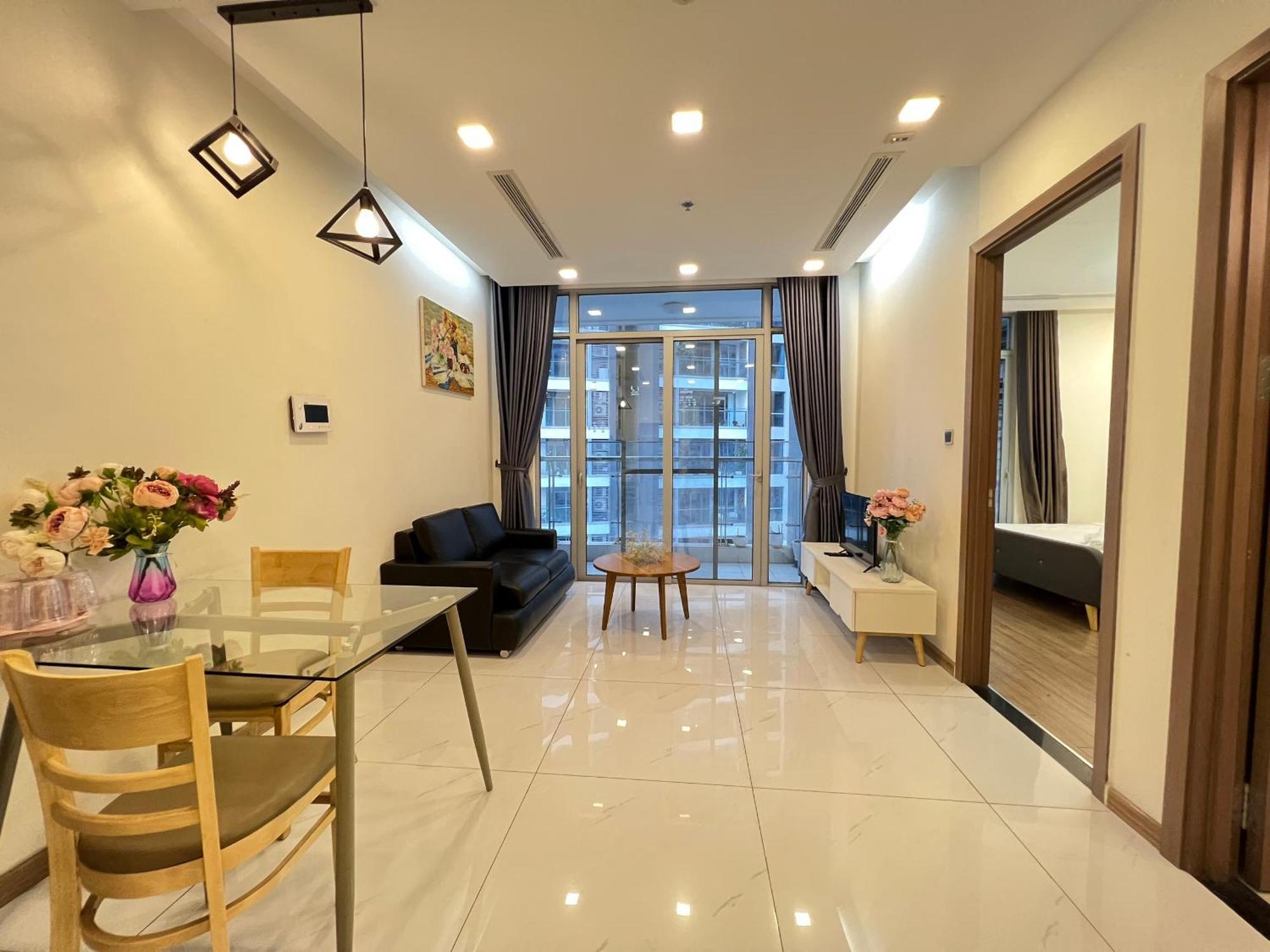 Vinhome Central Park Apartment Ho-Chi-Minh-Stadt Exterior foto