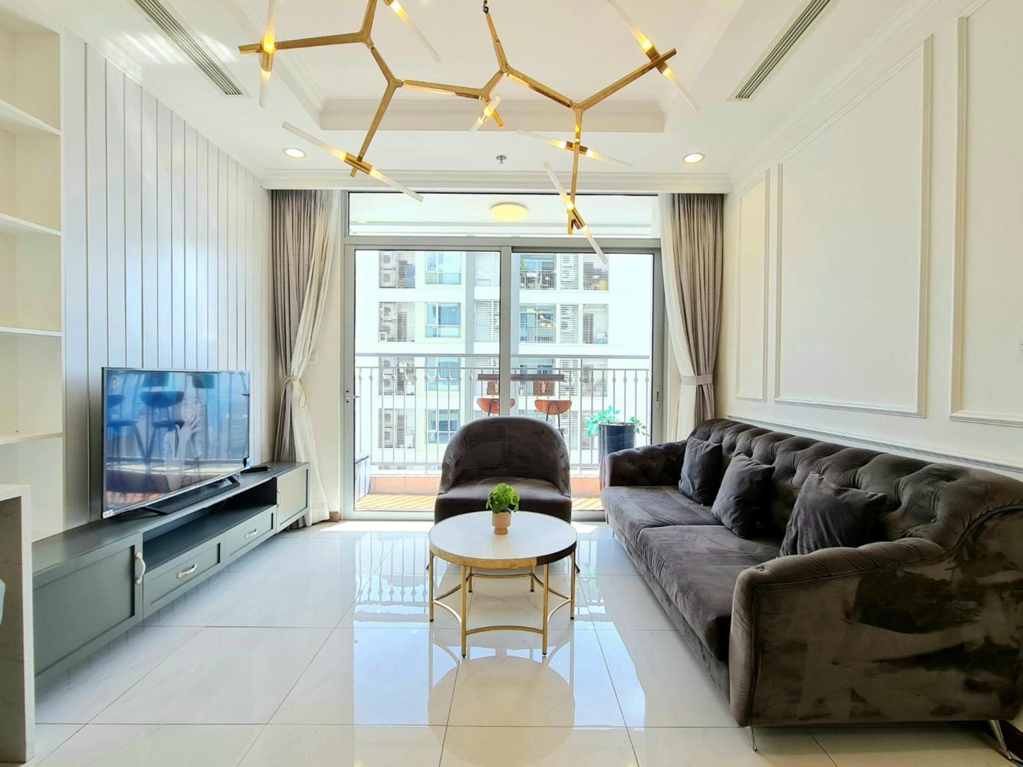 Vinhome Central Park Apartment Ho-Chi-Minh-Stadt Exterior foto