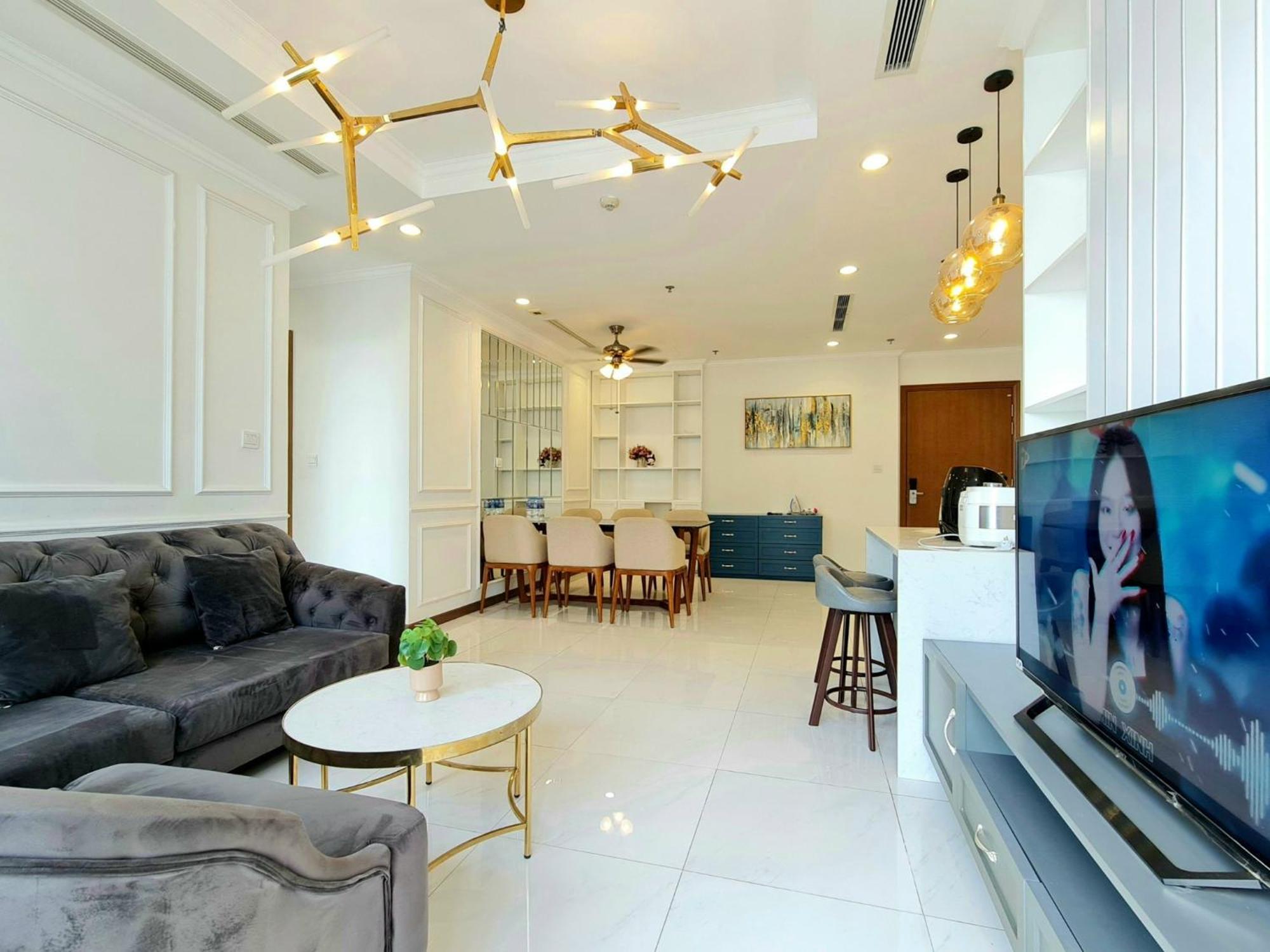 Vinhome Central Park Apartment Ho-Chi-Minh-Stadt Exterior foto
