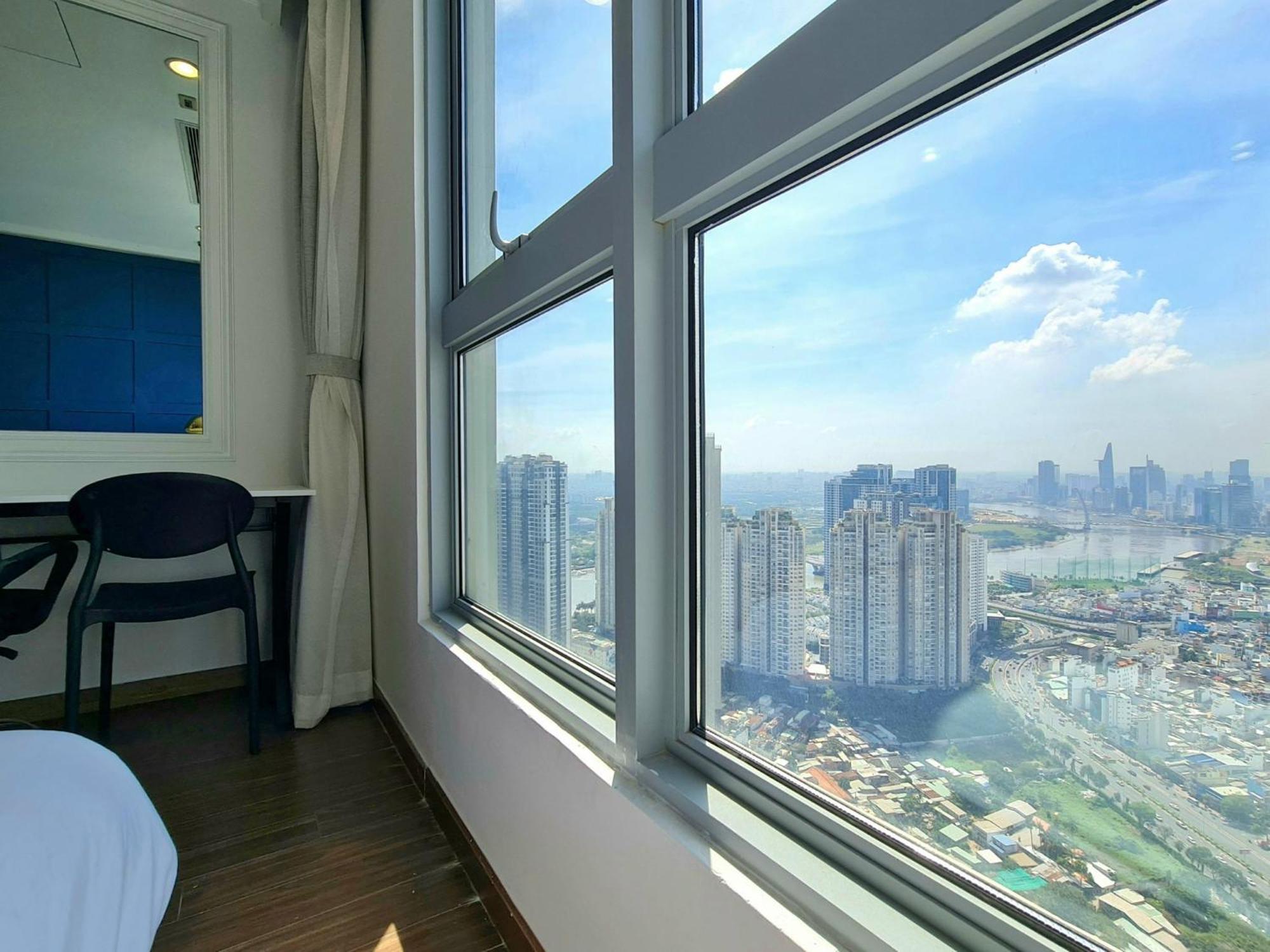 Vinhome Central Park Apartment Ho-Chi-Minh-Stadt Exterior foto
