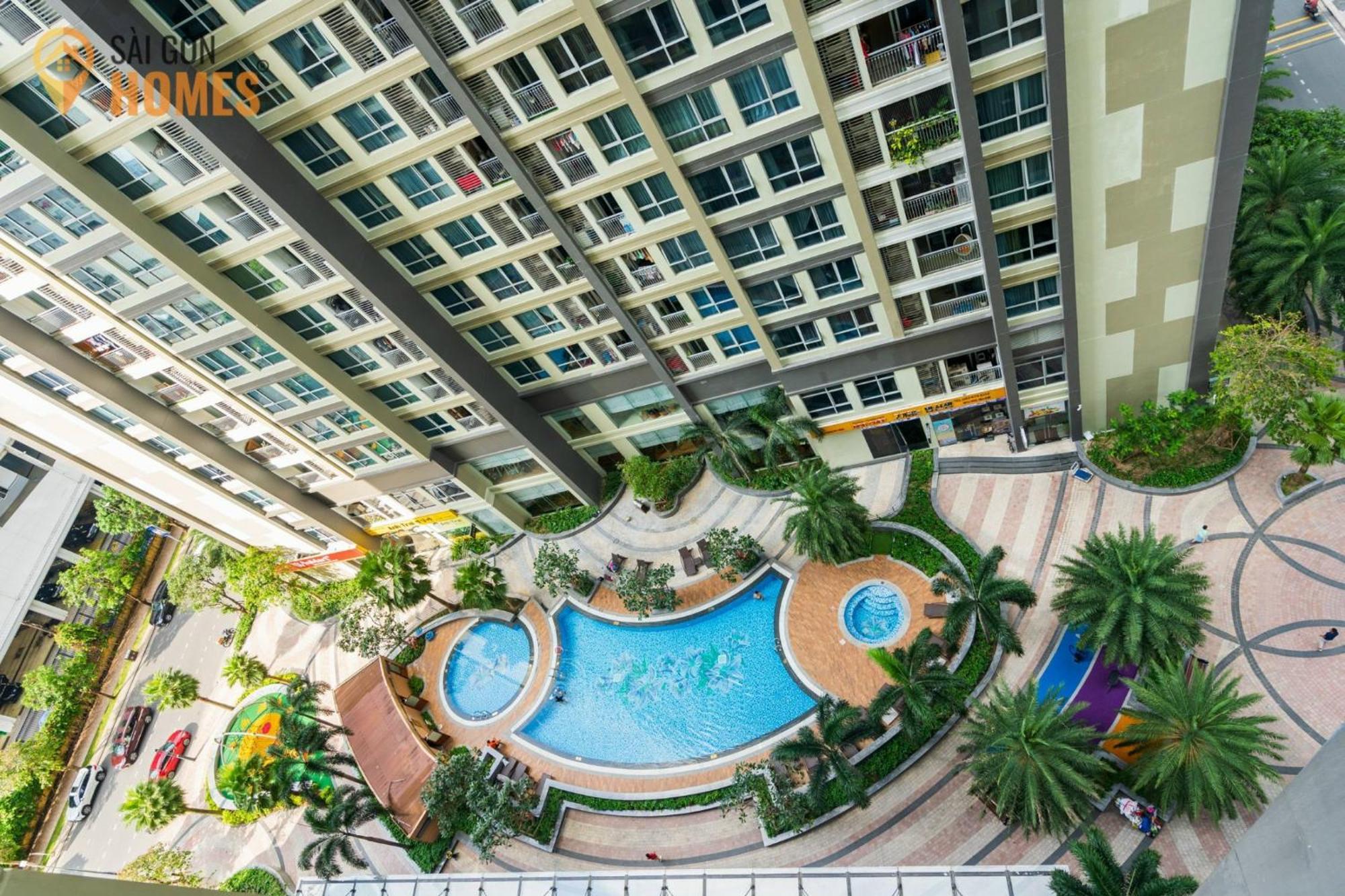 Vinhome Central Park Apartment Ho-Chi-Minh-Stadt Exterior foto