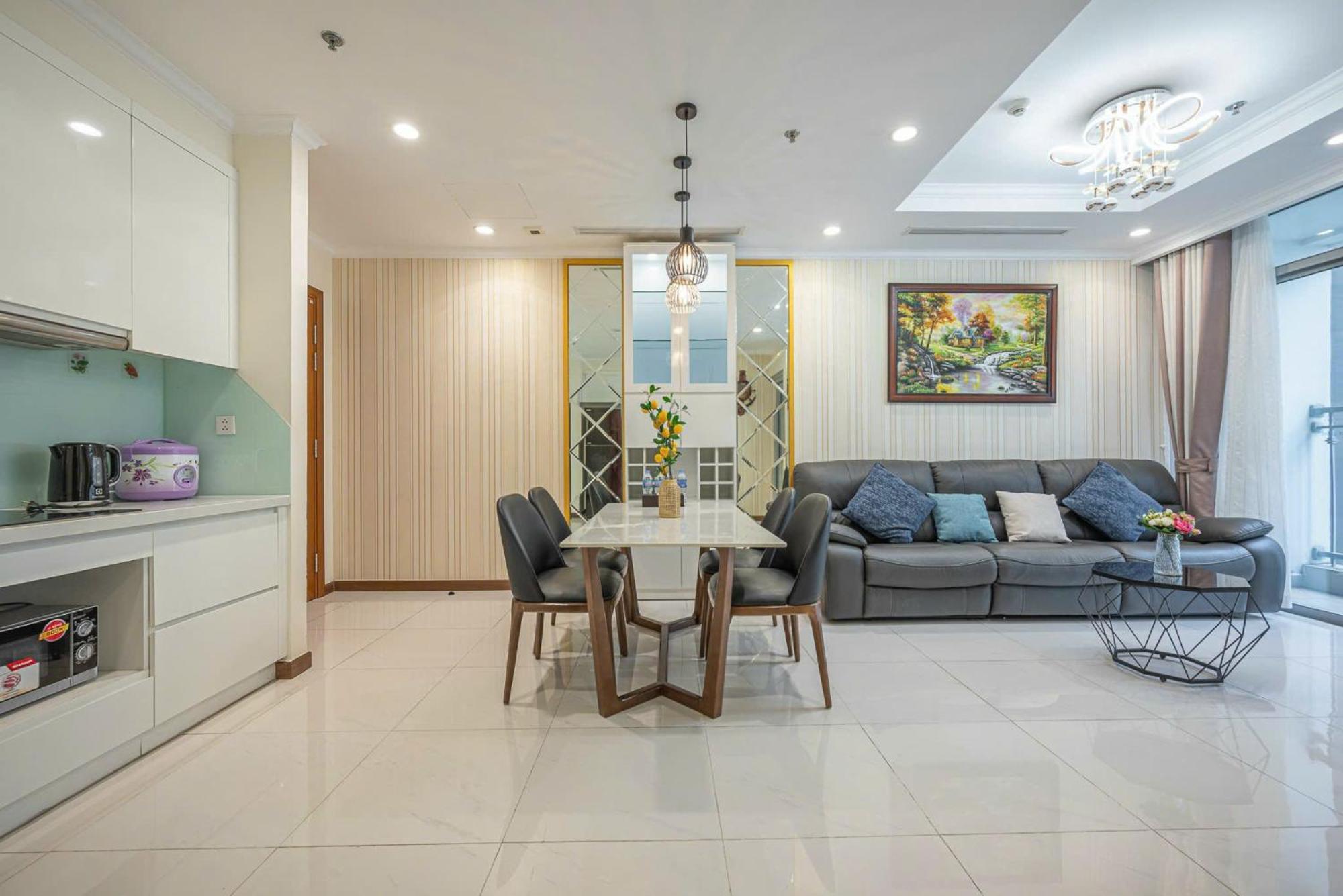Vinhome Central Park Apartment Ho-Chi-Minh-Stadt Exterior foto