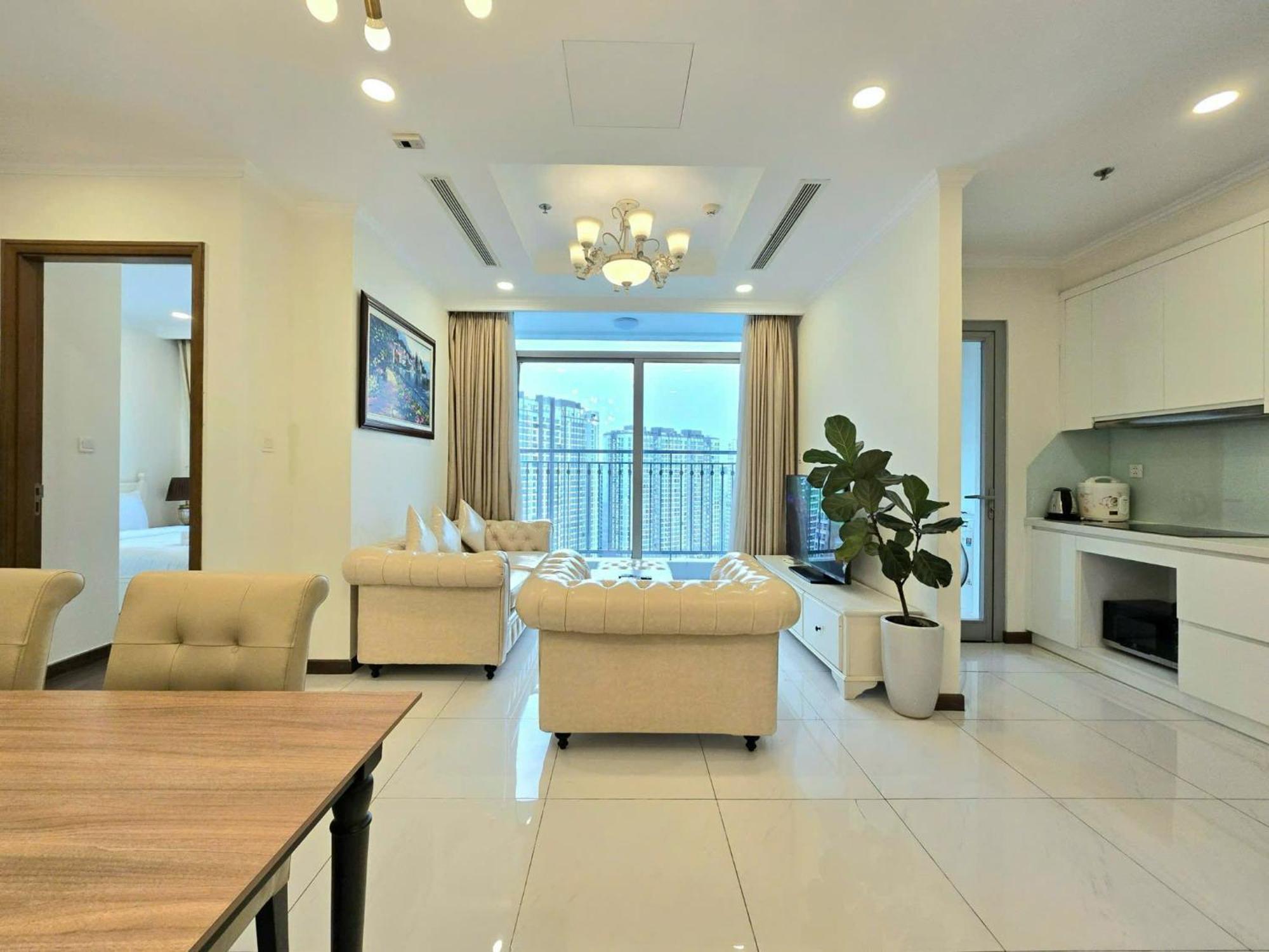 Vinhome Central Park Apartment Ho-Chi-Minh-Stadt Exterior foto