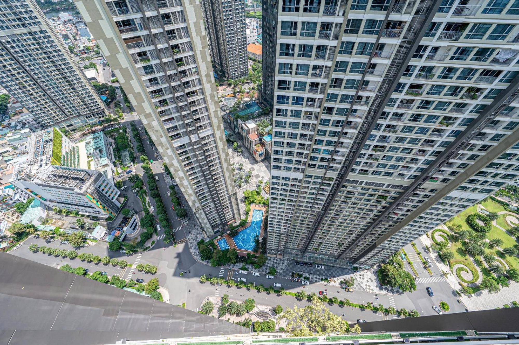 Vinhome Central Park Apartment Ho-Chi-Minh-Stadt Exterior foto